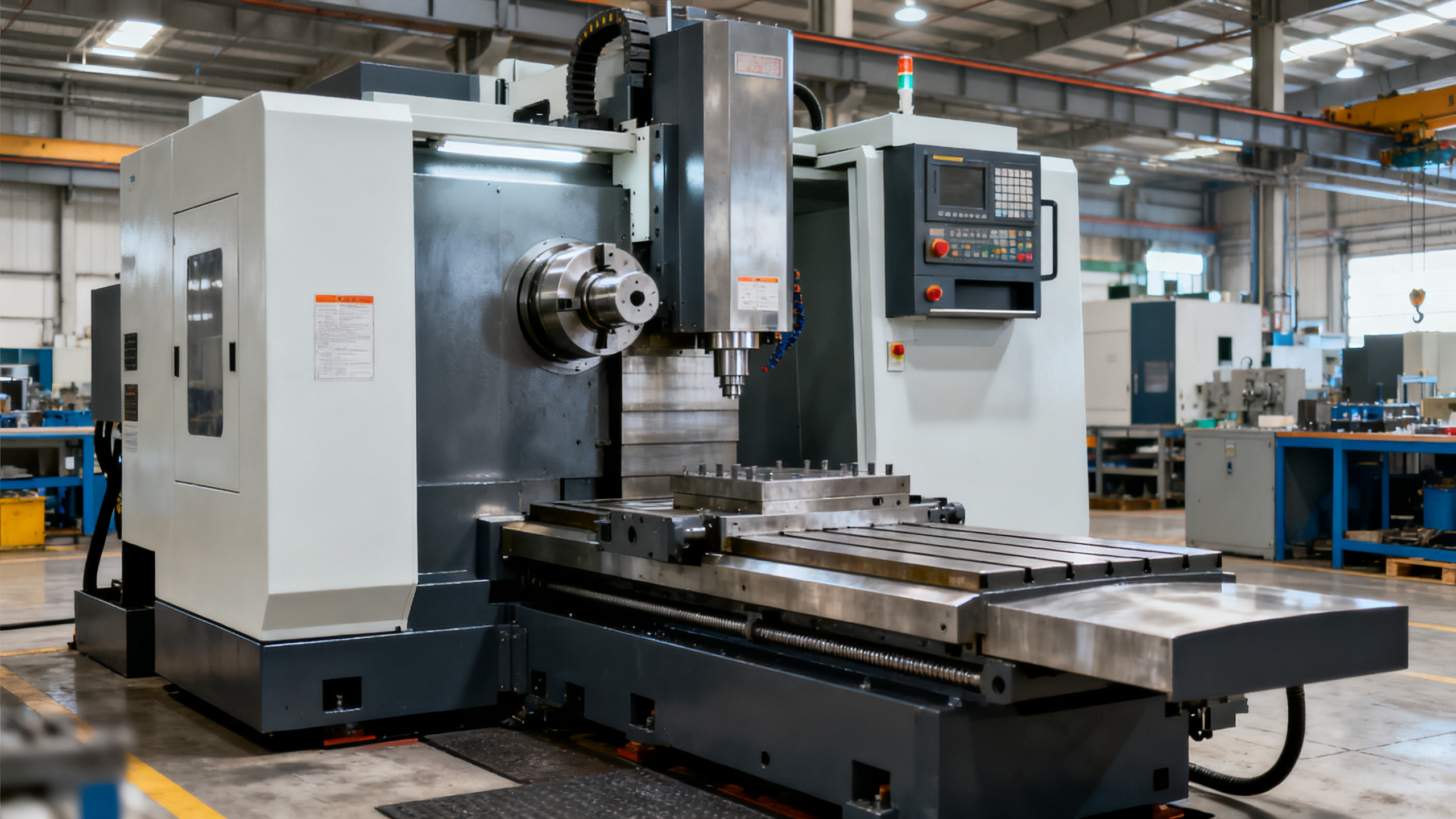 كيفية اختيار مخرطة CNC عمودية للتشغيل بأقطار كبيرة