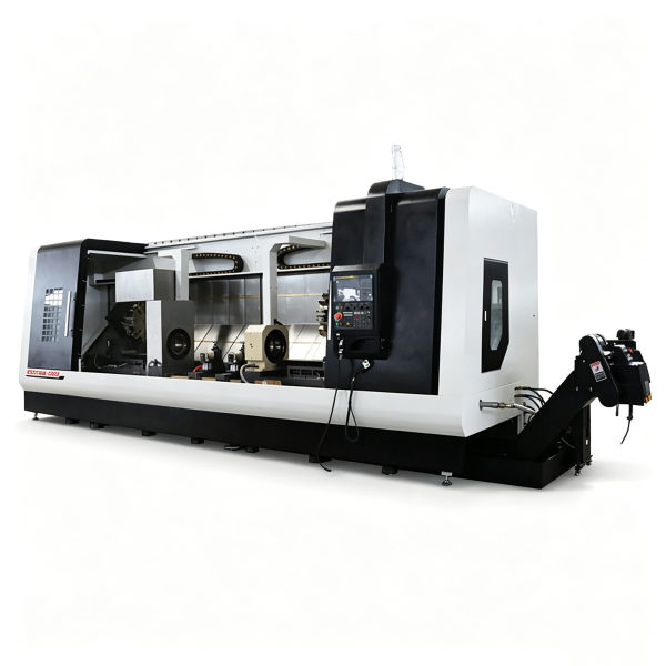 STCK180-2500 مخرطة سرير مسطح ذات رأسين