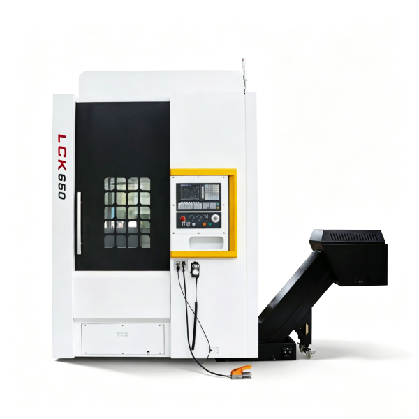 مخرطة عمودية CNC طراز LCK650
