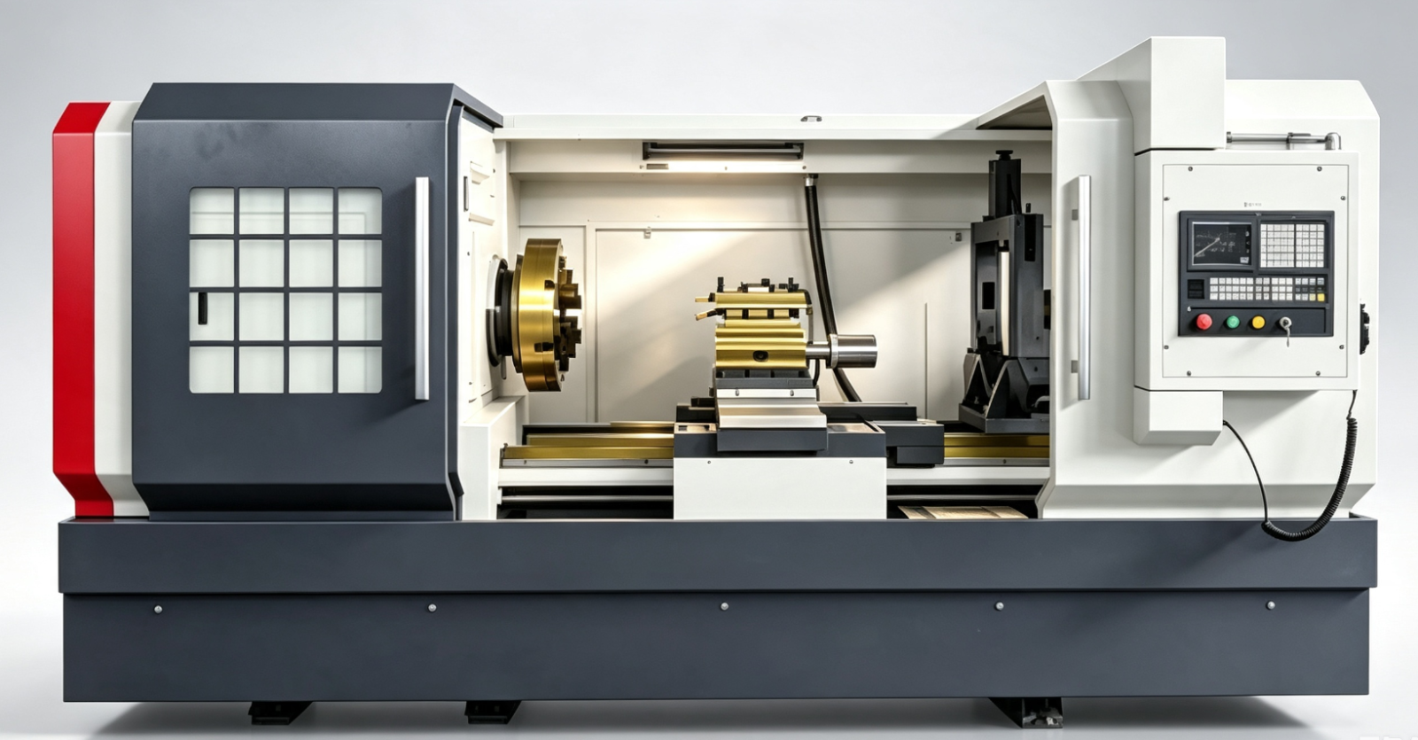 مخرطة CNC لسنّ لوالب الأنابيب QK1350