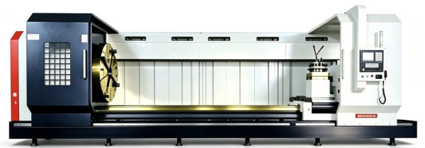 CK61320 مخرطة CNC ذات سرير مسطح للخدمة الشاقة