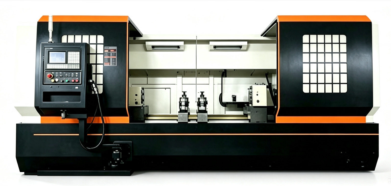 مخرطة CNC ذات سرير مسطح ورأسين SCT275/120/160/500