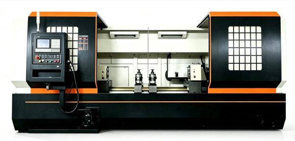 مخرطة CNC ذات سرير مسطح ورأسين SCT275/120/160/500