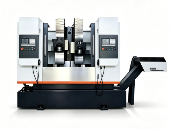 مخرطة CNC عمودية ذات برج ومغزلين SLCK800