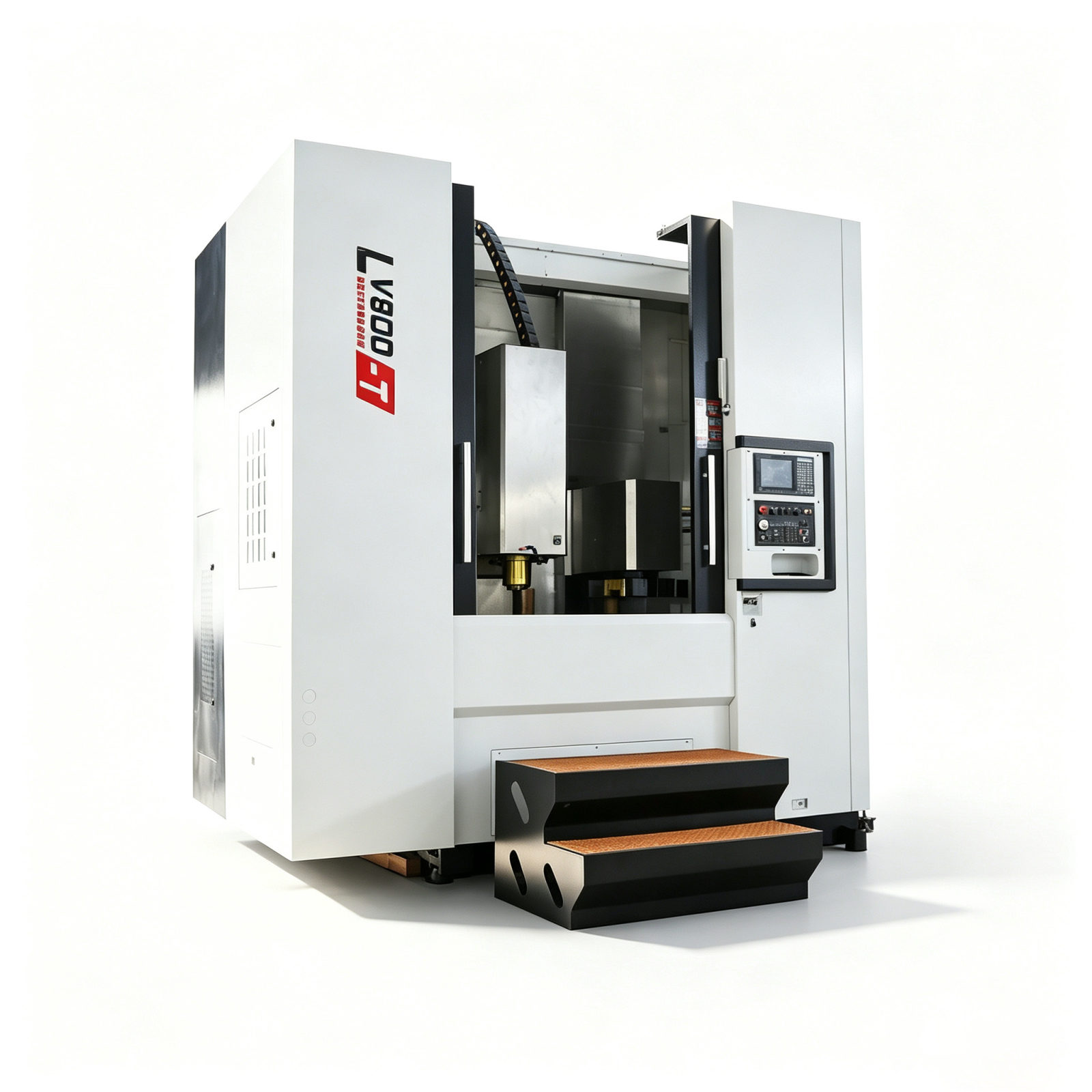 LV800-T مركز خراطة وتفريز رأسي CNC بخمسة محاور
