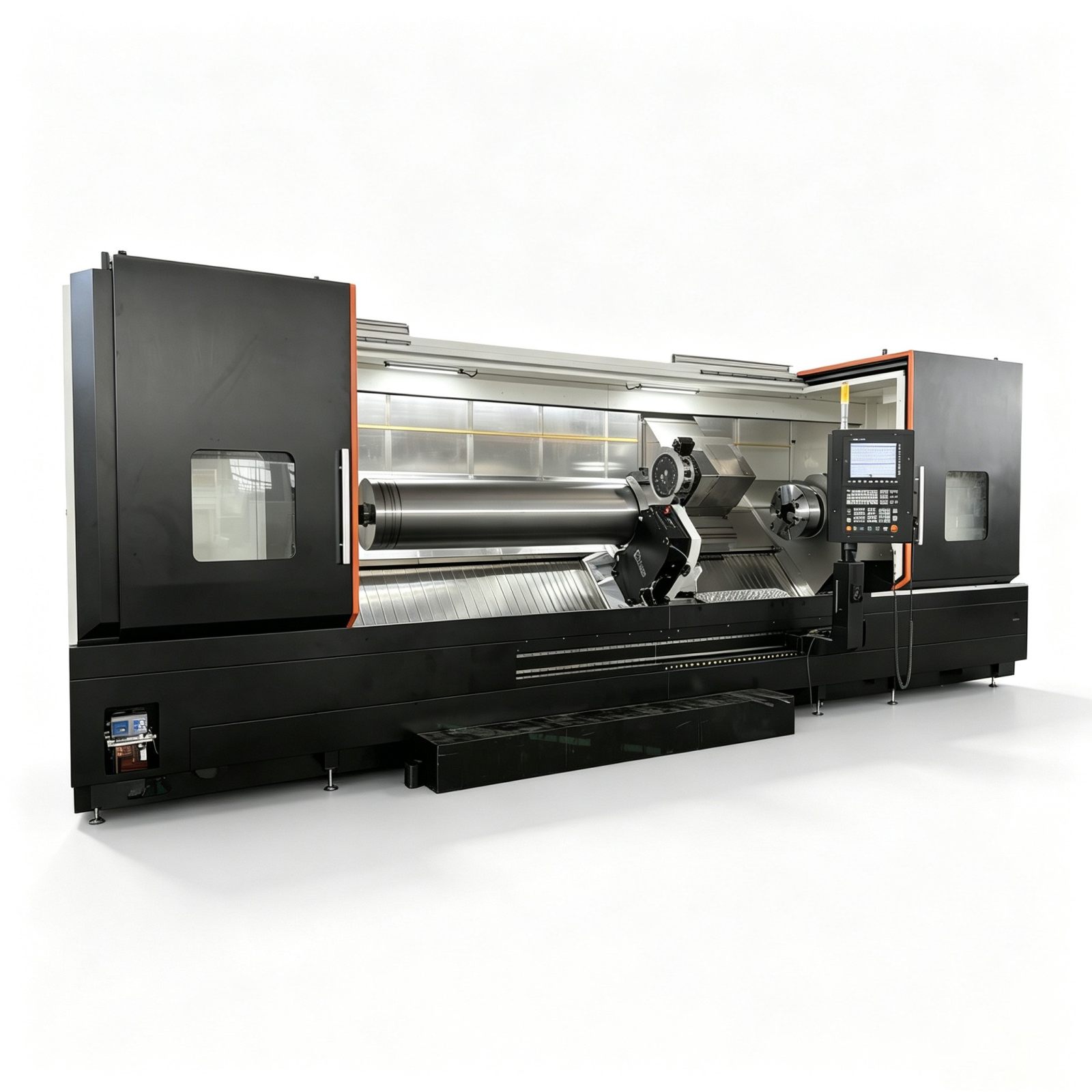 مركز خراطة وتفريز أفقي CNC ذو سرير مسطح TCK700