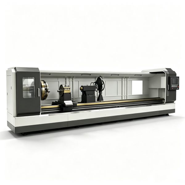 مخرطة CNC ذات سرير مسطح للخدمة الشاقة CK61500