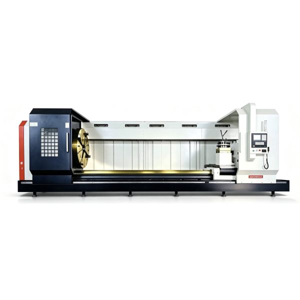 CK61200 مخرطة CNC ذات سرير مسطح للخدمة الشاقة