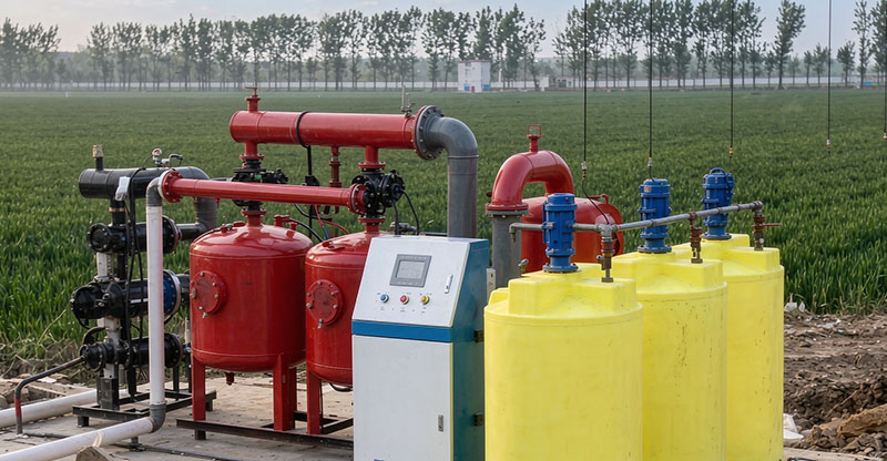 Huantai, Zibo: Smart Fertigation & High-Standard Farmland Project for Grain & Oil Crops