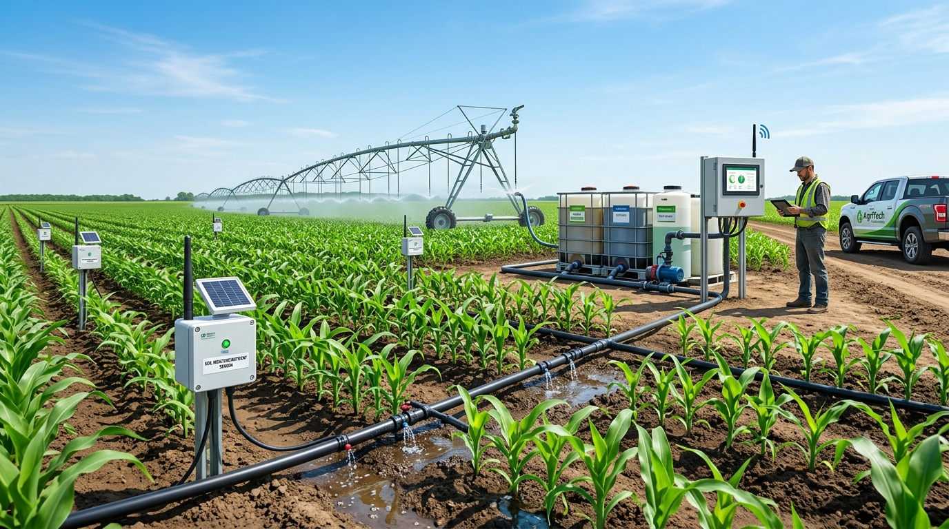 Global Smart Irrigation Market Keeps Growing: Why Fertigation Is Moving to the Front