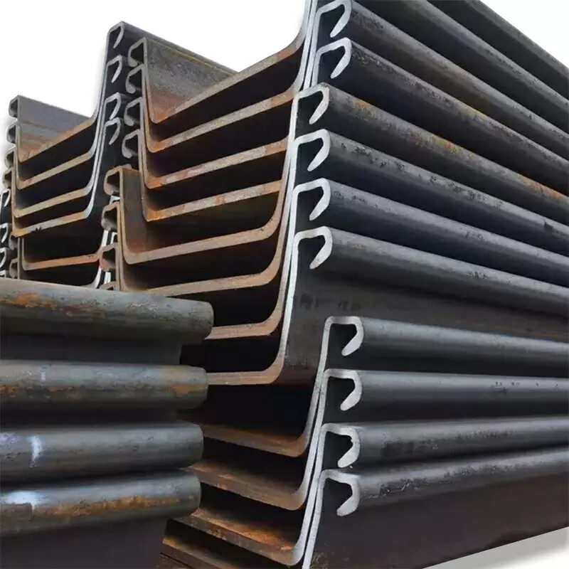 ركائز صفائح فولاذية من النوع U HRB500/HRB500E
