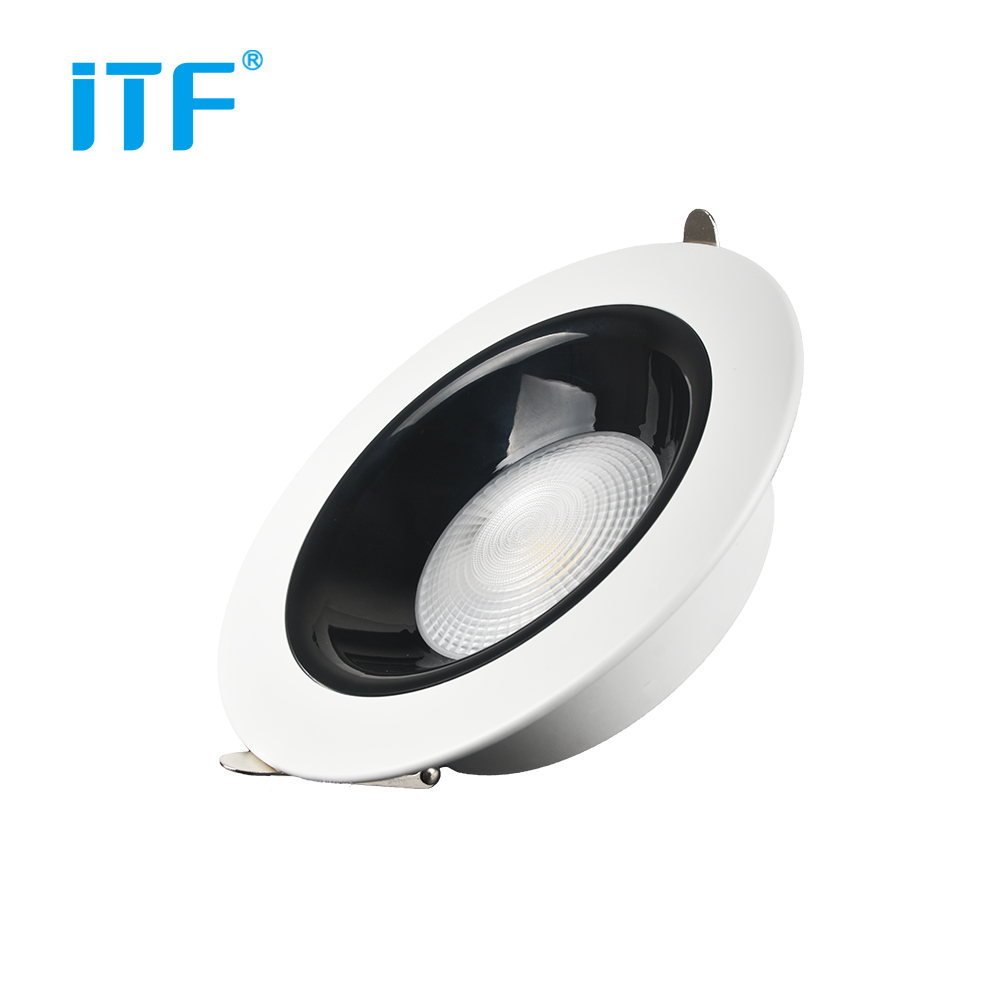 Ultra-thin anti-glare downlight