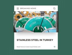 Stainless steel market in TURKEY