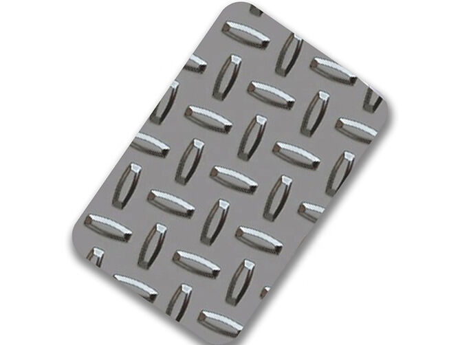 Antislip Checkered Stainless Steel Sheet