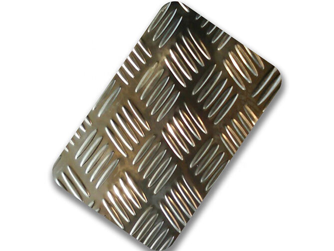 Antislip Checkered Stainless Steel Sheet