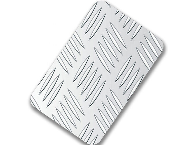 Antislip Checkered Stainless Steel Sheet