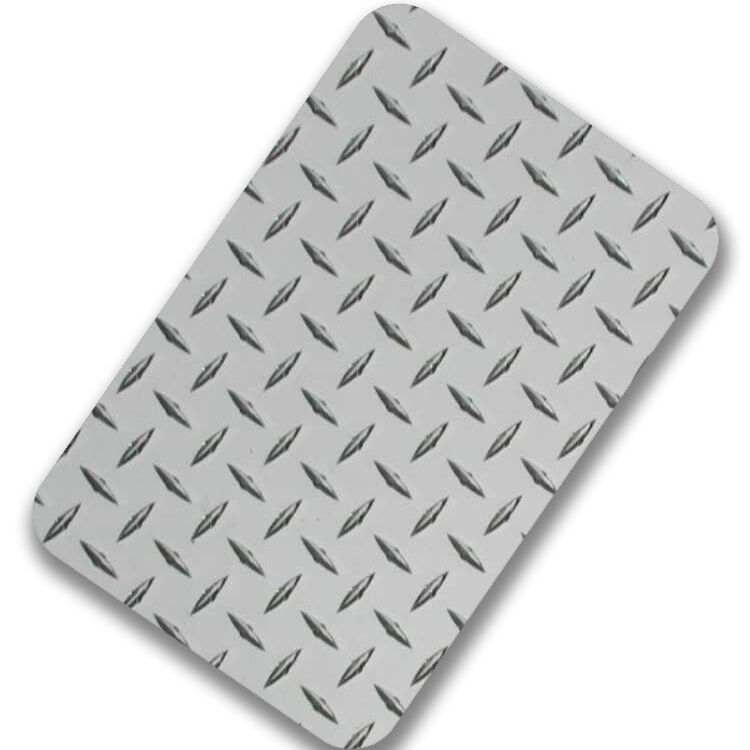 Checkered stainless steel plate 304.316
