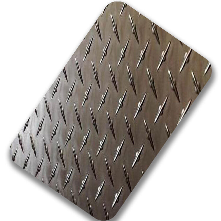 Checkered stainless steel plate 304.316