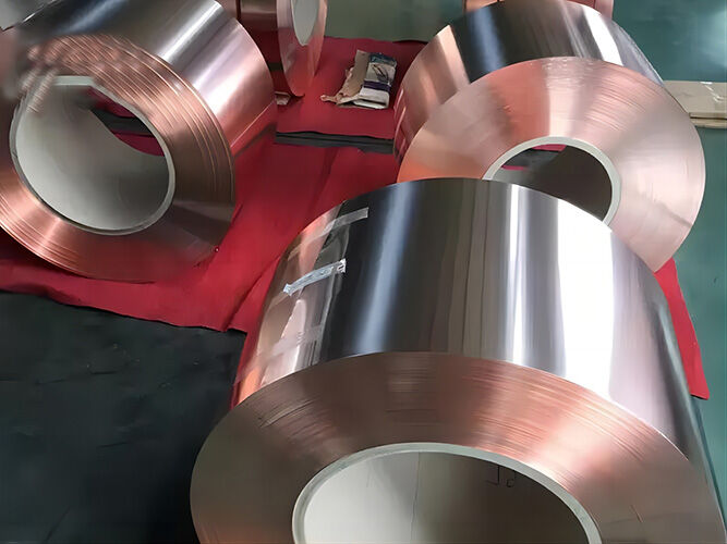 Copper coil copper strip