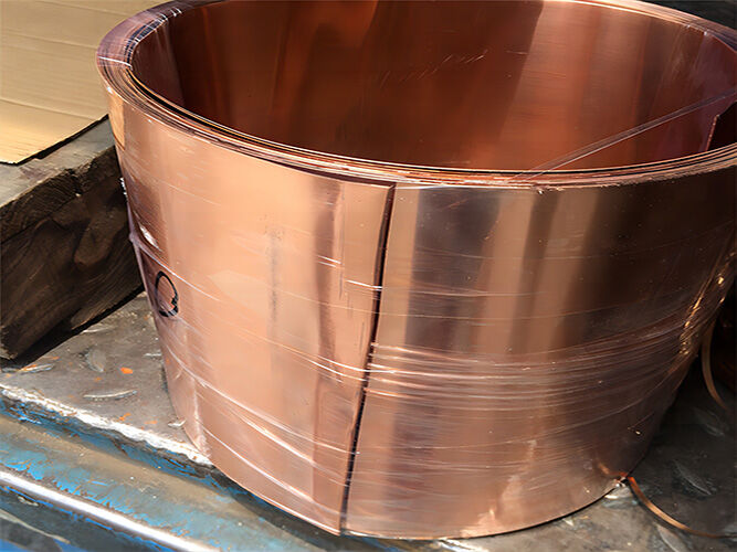 Copper coil copper strip