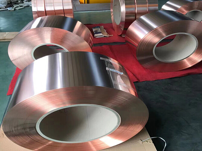 Copper coil copper strip