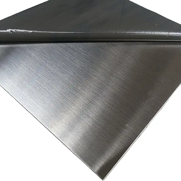 Brushed Stainless Steel Plate