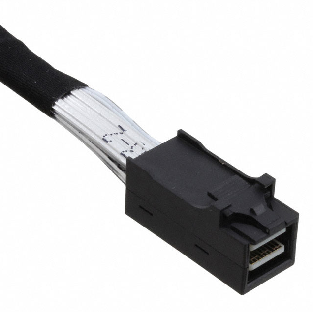 8US4-AA119-00-0.50 36 18 موضعًا miniSAS HD 4i قابس إلى قابس 1.64 بوصة (500.00 مم) حزمة أسلاك مع نماذج متعددة RCD قابلة للتطبيق على نطاق واسع