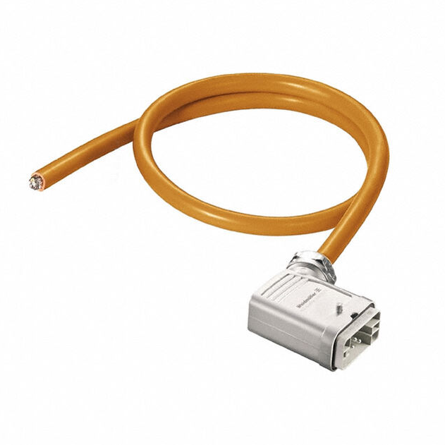 80000005241 كابل منحني للانعطاف 4 خطوط 16.40 بوصة (5.00 متر) 197 تسخير قابل للتطبيق على نطاق واسع مع المواصفات الكاملة RCD