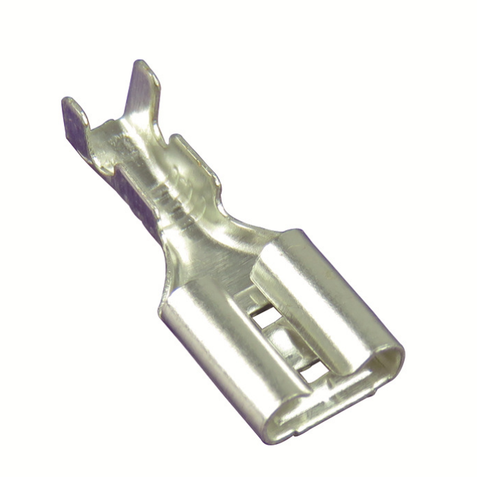 طرف طرفي في المخزون 187، من نوع الإدخال المستقيم، 4.8*0.8، برونز فوسفوري مطلي بالقصدير (ماركة جوانلينج) RCD طرف طرفي في المخزون 187، من نوع الإدخال المستقيم، 4.8*0.8، برونز فوسفوري مطلي بالقصدير (ماركة جوانلينج) RCD