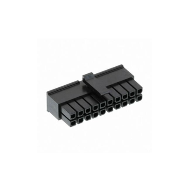 متوفر في المخزون HSG PH3.0mm 2*10P أسود مزدوج الصفوف NYLON UL94V-0 Molex P/N 43025-2000 RCD