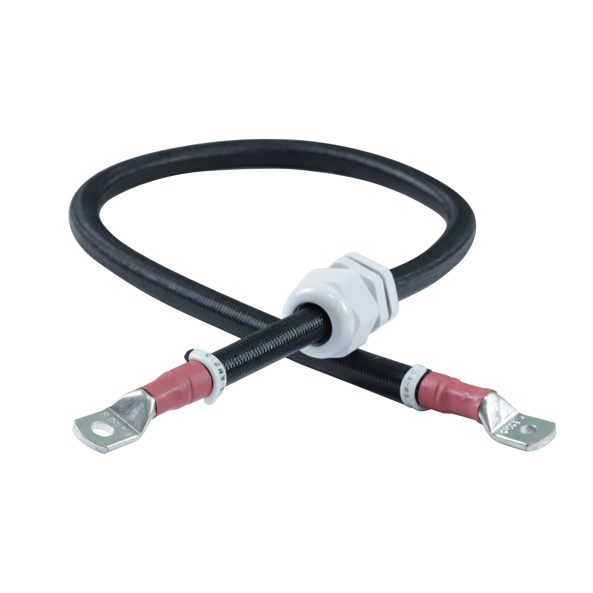 10 × 6.3 مللي متر افصل سريع أنثى بأسمائها النهائية موصل تجعيد 15 سنتيمتر سلك