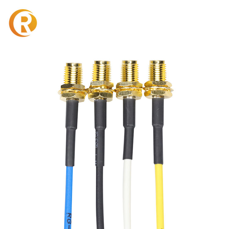 كابل RF مقاوم للماء 50ohm يجمع RP SMA موصل الحاجز الخلفي المتاح كابل RF مقاوم للماء 50ohm يجمع RP SMA موصل الحاجز الخلفي المتاح
