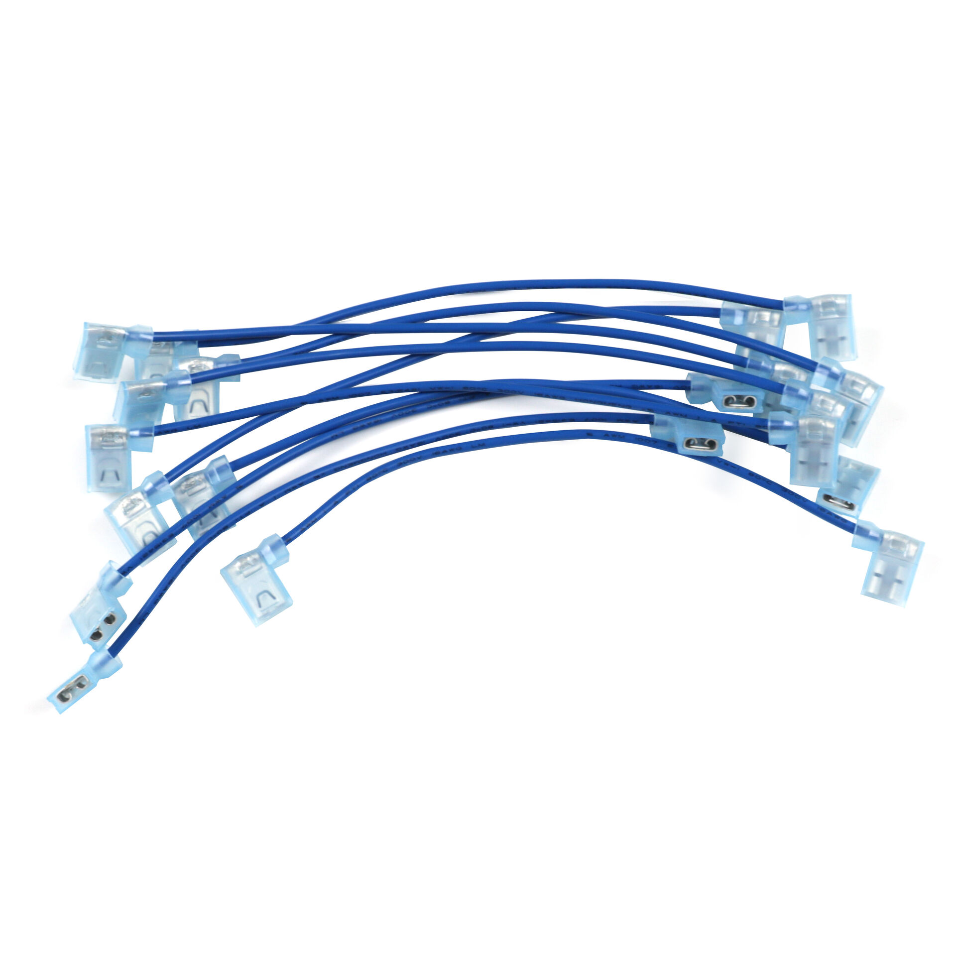 10 × 6.3 مللي متر افصل سريع أنثى بأسمائها النهائية موصل تجعيد 15 سنتيمتر سلك 10 × 6.3 مللي متر افصل سريع أنثى بأسمائها النهائية موصل تجعيد 15 سنتيمتر سلك