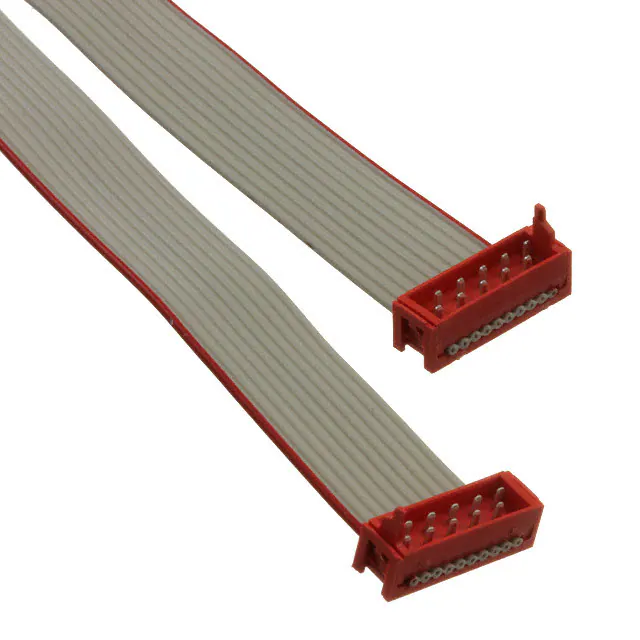 ذكر خط موصل السائبة خط كابل الشريط المسطح MICRO-MATCH LEAD 10P 100MM