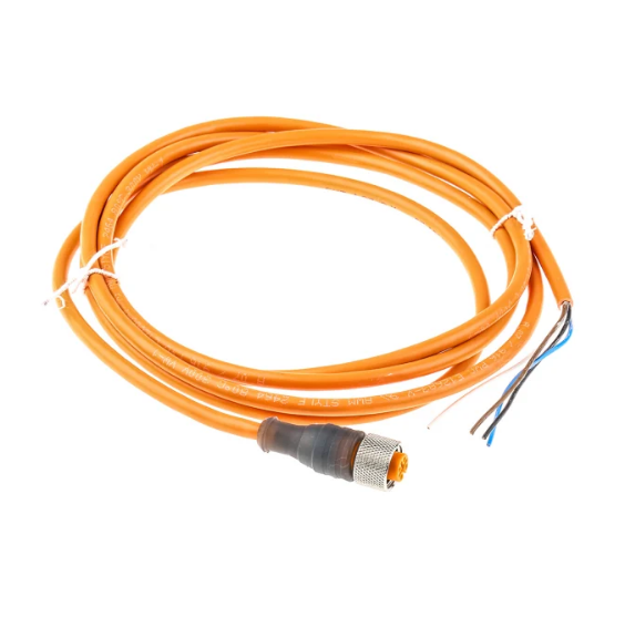 مخصص عالي الجودة لأتمتة Lumberg M12 4-pin تجميع كابل 2m