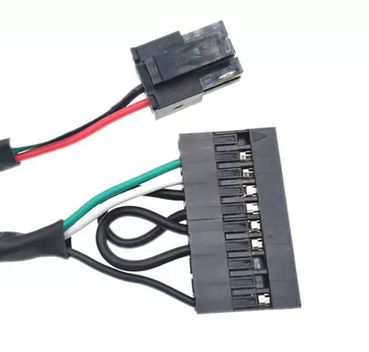 Micro Fit 6w 43025-0600 To Harwin 10w M20-1061000 0.35mm2 22awg 2424 Cable Harness