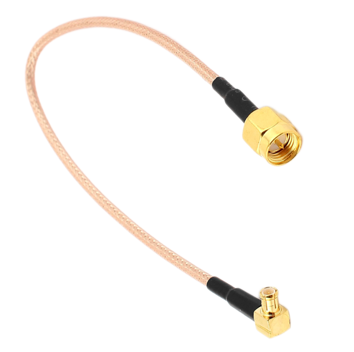 ذكر MCX الزاوية اليمنى لكابل الضفيرة ذكر SMA RG-316