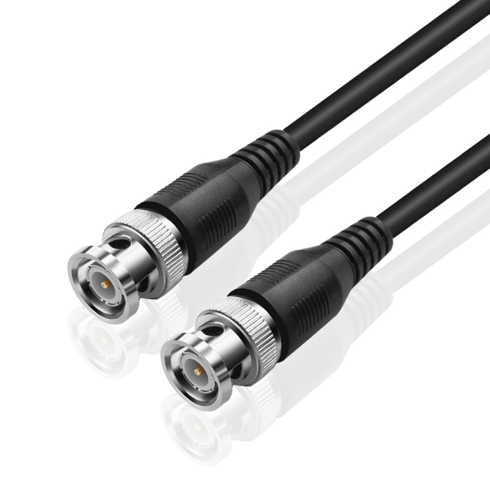 BNC ذكر إلى ذكر تمديد موصل محول سلك سلك الحبل جاك التوصيل BNC ذكر إلى ذكر تمديد موصل محول سلك سلك الحبل جاك التوصيل