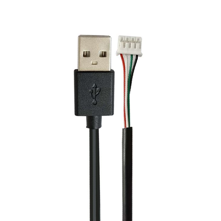 USB2.0 عالي الجودة من الذكور إلى كابل JST 2.0 مم 4 بوصة ثنائي الفينيل متعدد الكلور