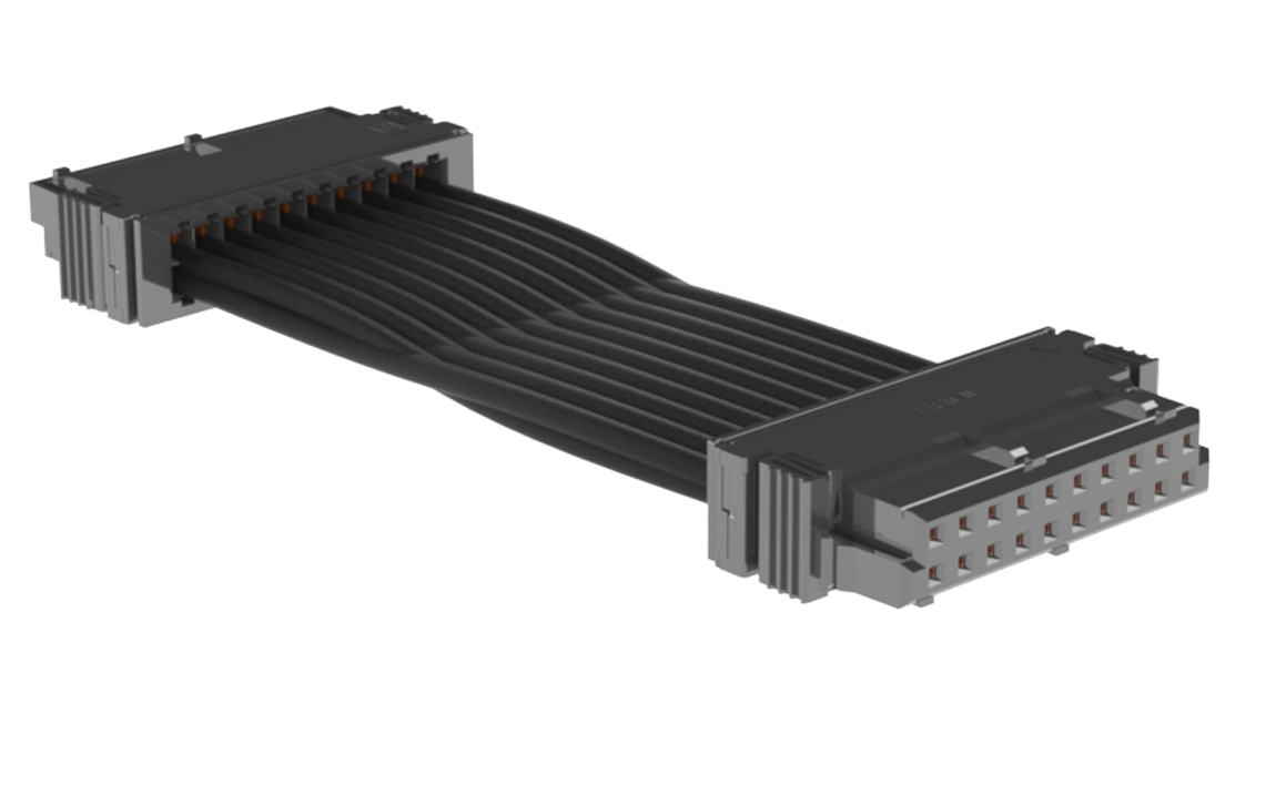 مخصص 20 دبوس كابل تجميع الإناث على التوالي 22 Awg