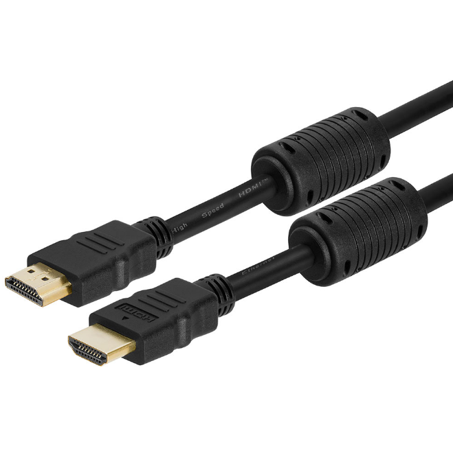 18 جيجابت في الثانية 30 AWG ferrite core عالي السرعة HD TV HDMI إرجاع صوت كابل