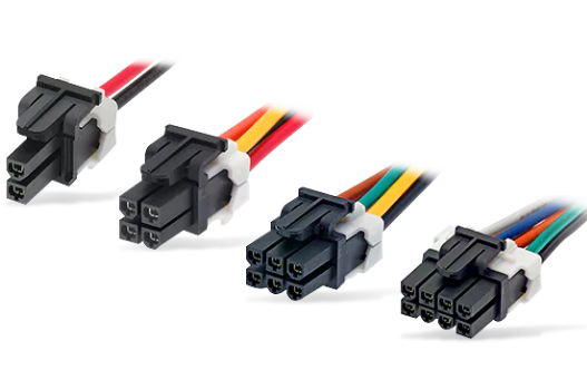 موصل طاقة موليكس ميني فيت tpa2 مقبس قفل إيجابي للأتمتة الصناعية