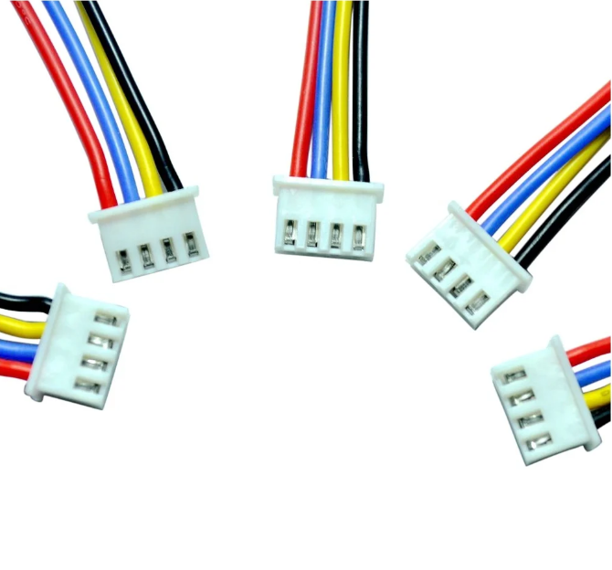 مجموعة موصل JST pH 4-pin قابس موصل خطوة 2 مم مع سلك وكابل 200 مم