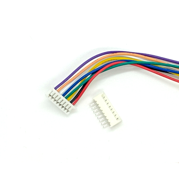 Jst-xh-8 8-pin jst-xh 1.25 ذكر وأنثى 22 AWG موصل كبل Jst-xh-8 8-pin jst-xh 1.25 ذكر وأنثى 22 AWG موصل كبل