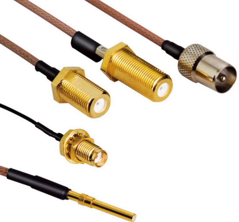 مجموعات كبلات RF المختلفة عالية الكفاءة لكابلات الفيديو والكاميرا
