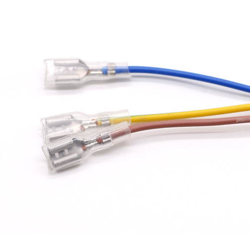 4.8 / 187 أنثى بأسمائها الحقيقية نايلون طرفي معزول بالكامل الأسلاك تسخير