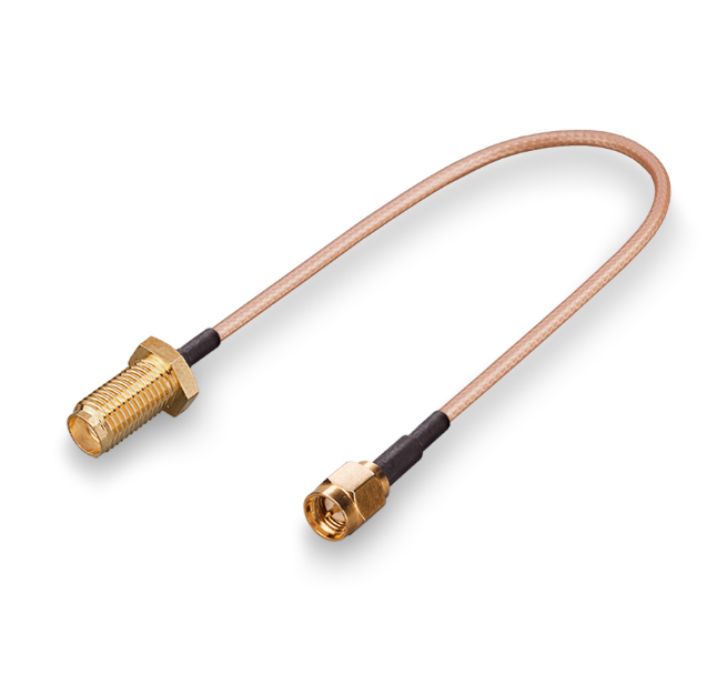 تجميع كابل ضفيرة الخيط الداخلي SMA إلى الخيط الخارجي SMA