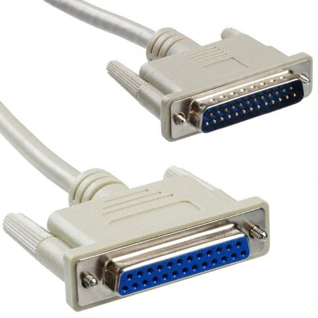 جودة عالية dsub 25pin ذكر إلى dusb 25pin أنثى كابل 28Awg