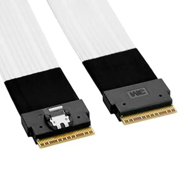 Ultra thin biaxial cable assembly for SAS and pcle applications Ultra thin biaxial cable assembly for SAS and pcle applications