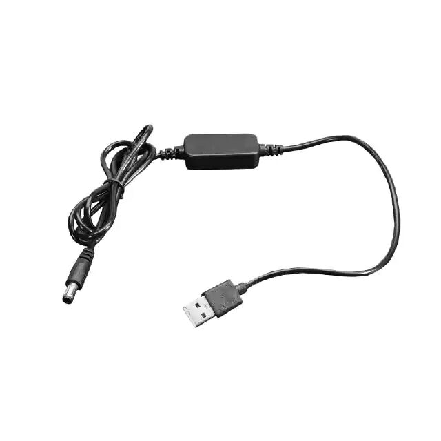 كابل USB إلى 2.1 مم DC Booster مع محول دفعة مدمج